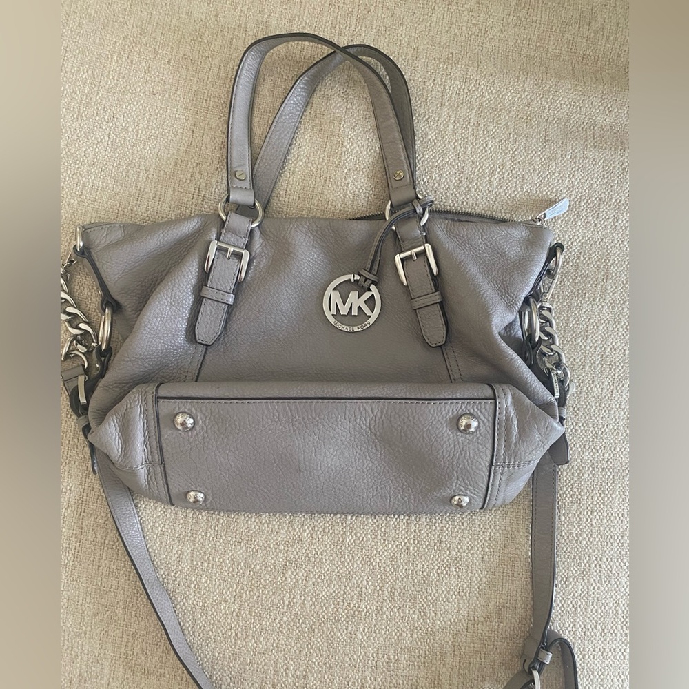 Gray Michael Kors bag